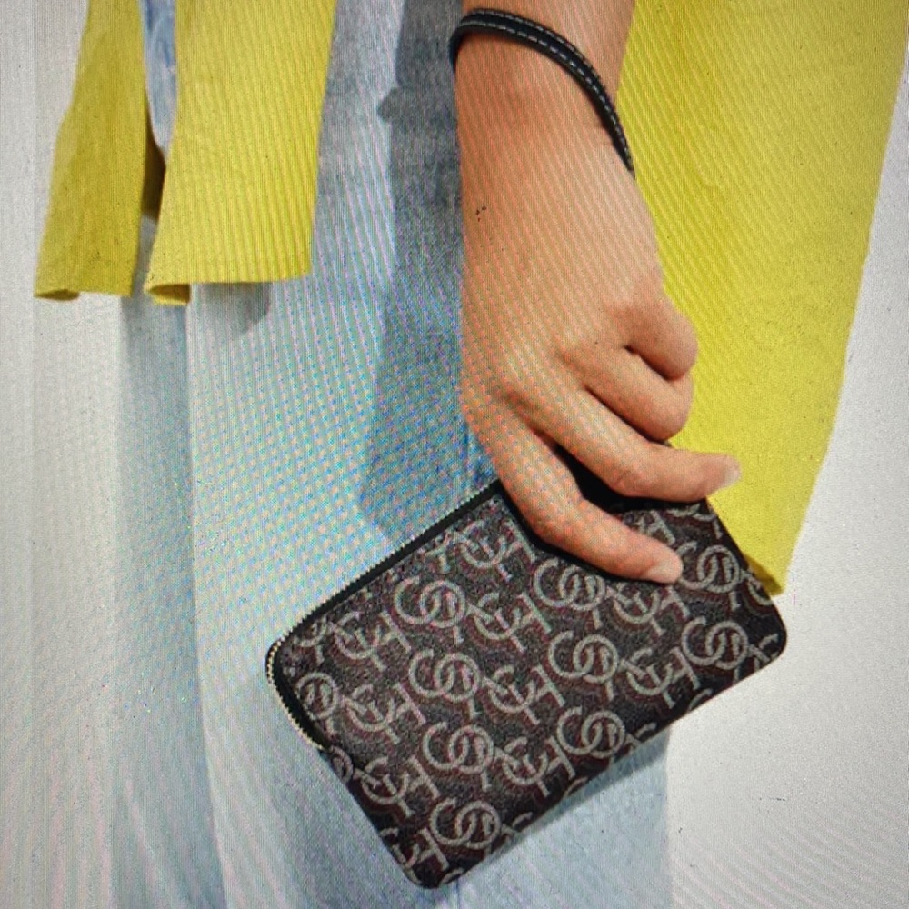 new COACH wristlet